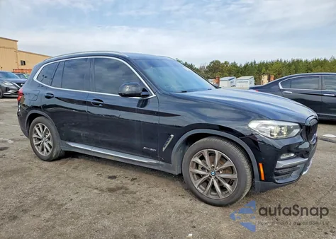 2018 BMW X3 xDrive30I from USA, damaged, VIN 5UXTR9C58JLC80153